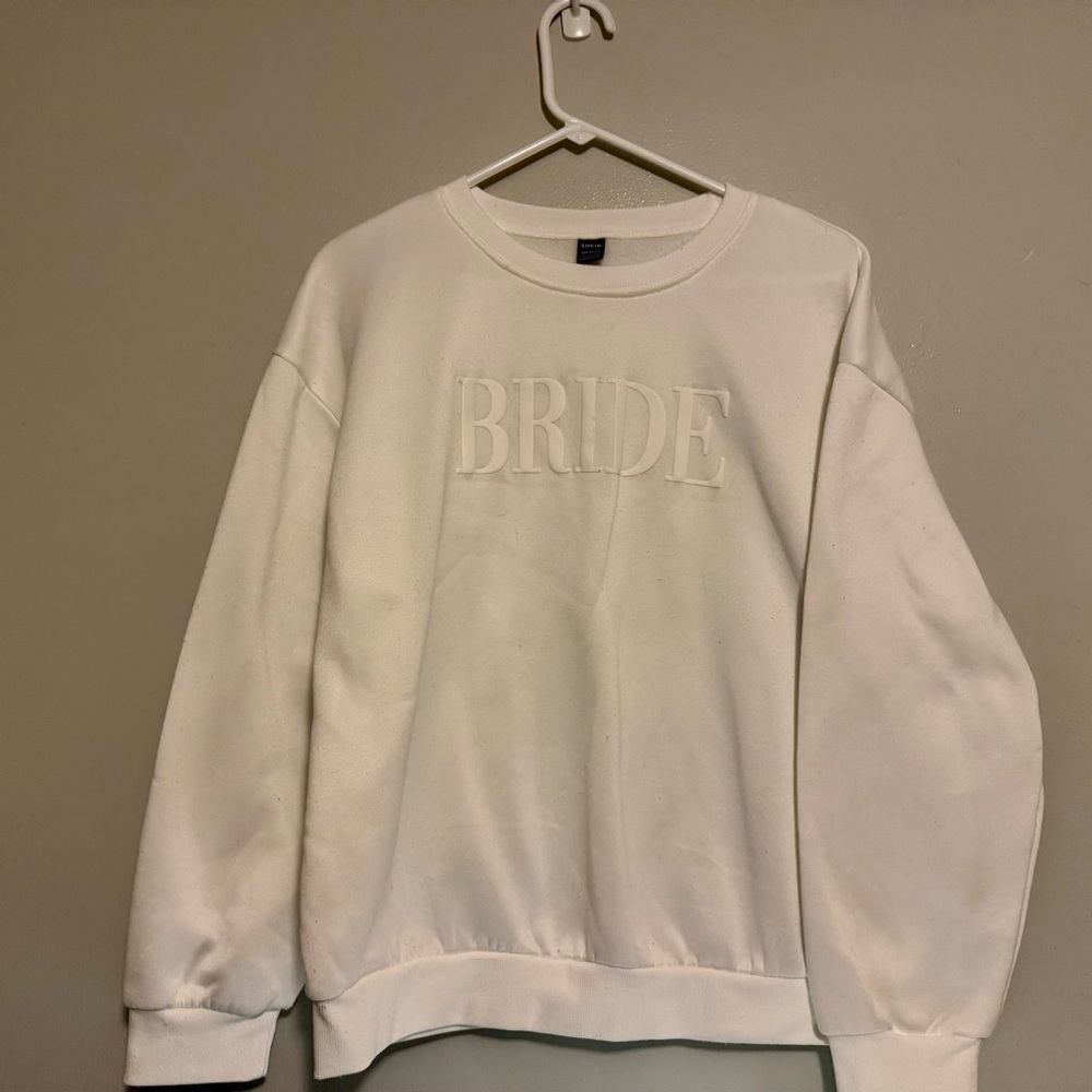 SHEIN 'Bride' Crewneck